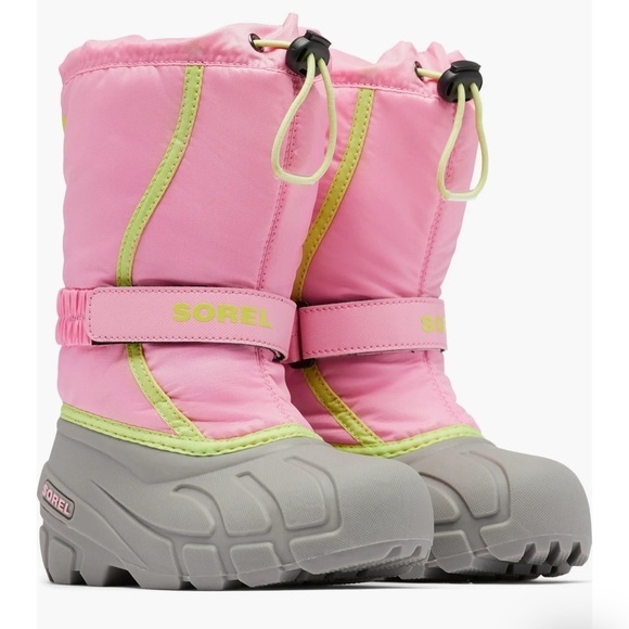 Sorel Other - Sorel | FLURRY™ YOUTH BOOT in Blooming Pink/ Chrome Grey Size 6